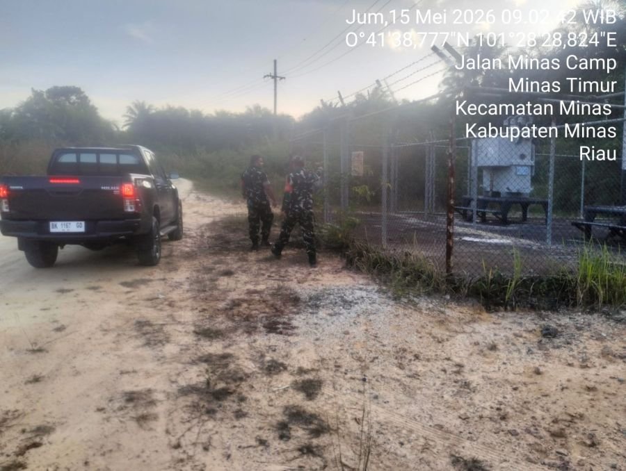 Pengamanan Objek Vital Minas Field Ditingkatkan, Aktivitas Terpantau Aman