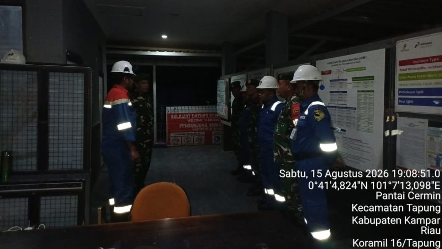 Pengamanan Objek Vital Nasional di Wilayah Tapung Ditingkatkan, Aktivitas Terpantau Aman