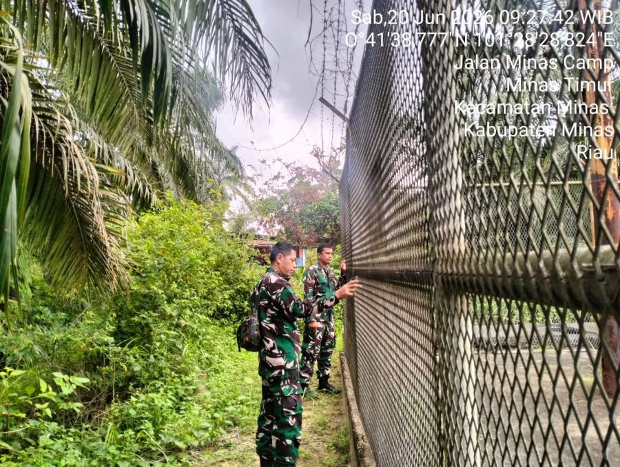 Pengamanan Objek Vital SKK Migas di Minas Berjalan Kondusif