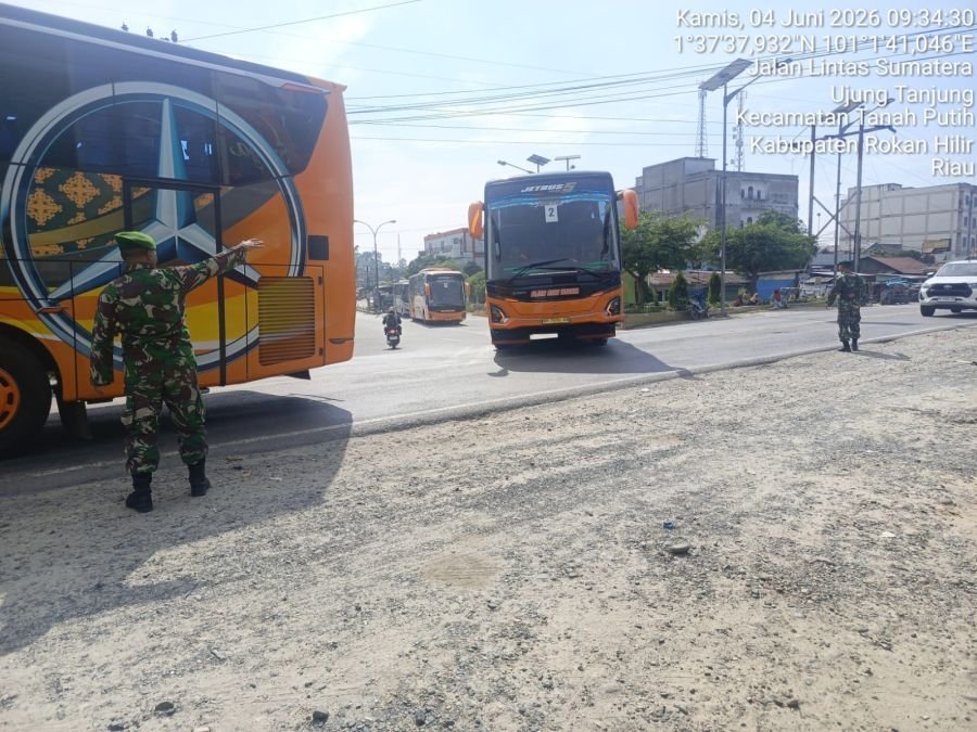Pengamanan pada Giat Relokasi Lapas Kelas IIA Bagansiapiapi ke gedung Lapas baru