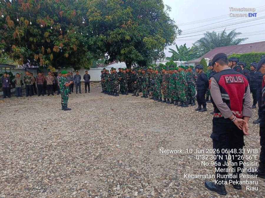 Pengamanan VVIP Diperketat, Babinsa Bunut Turun Langsung