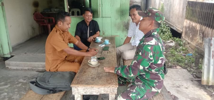Pengawasan SDM Rutin, Serka Maihasan Jaga Kondusifitas Kelurahan Benteng
