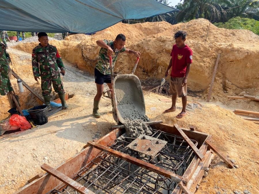 Pengecoran Tapak Pilon Dikebut, Jembatan Garuda Masuki Tahap Krusial