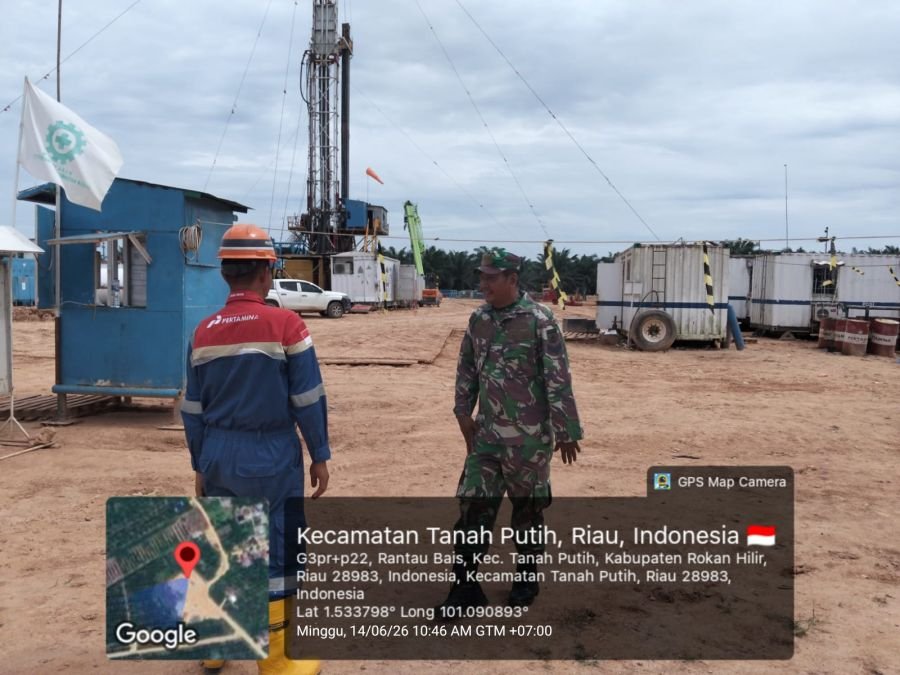 Penguatan Binter SKK Migas PT. PHR Sektor Koramil 0321-02/TP