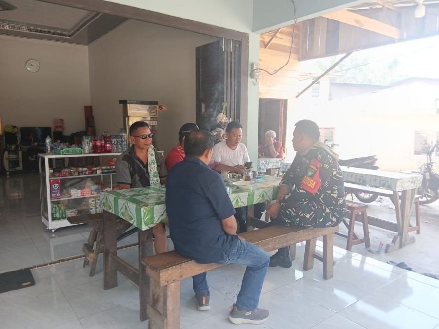 Pentingnya Mengetahui Perkembangan Wilayah,Babinsa Koramil 16/Tapung Rutin Laksanakan Komsos