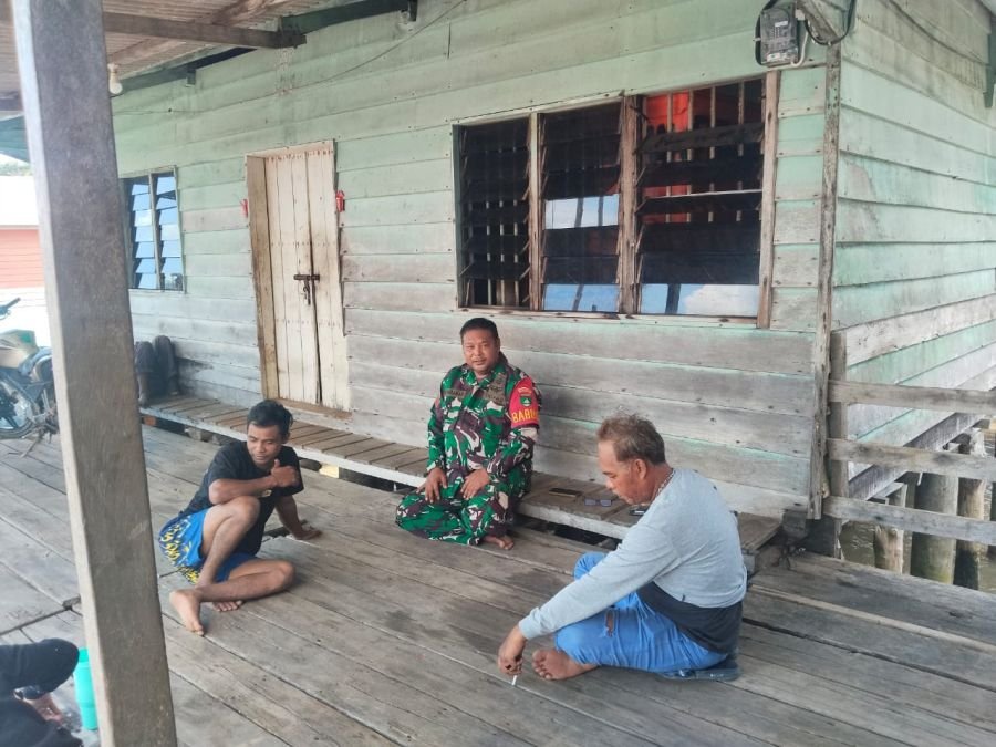 Penyuluhan dan Himbauan Menghadapi Perkembangan Situasi Ipoleksosbudhankam di Wilayah Desa Benan