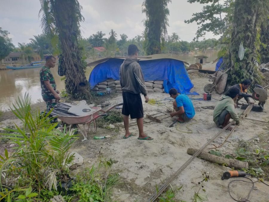 Perakitan Besi Tulangan Terus Dikebut, Pembangunan Jembatan Garuda Masuki Tahap Persiapan Struktur