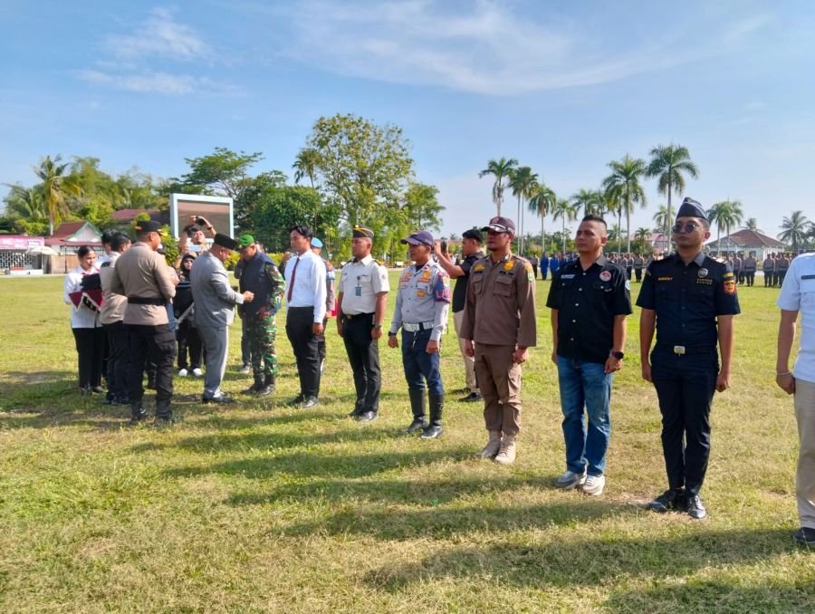 Perang Terhadap Narkoba, Personil Kodim 0322/Siak Ikuti Apel Satgas Narkoba