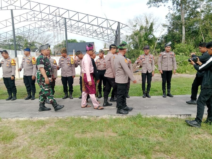 Peresmian Kantor Polsek di Wilayah teritorial Koramil 02 TEBING TINGGI