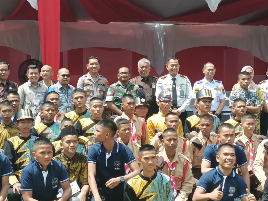 Peringati Hari Anak Nasional, Koramil 08/Rumbai Barat Dukung Pembinaan Karakter Anak Binaan LPKA