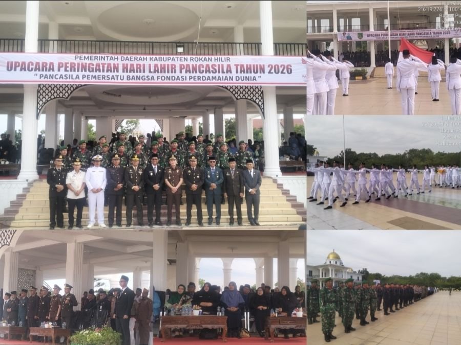 Peringati Hari Lahir Pancasila 2026, Anggota Koramil 01/Bangko Ikuti Upacara Khidmat di Batu 6