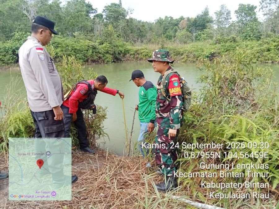 Perkuat Deteksi Dini, Babinsa Gunung Lengkuas Laksanakan Patroli Terpadu Bersama Manggala Agni