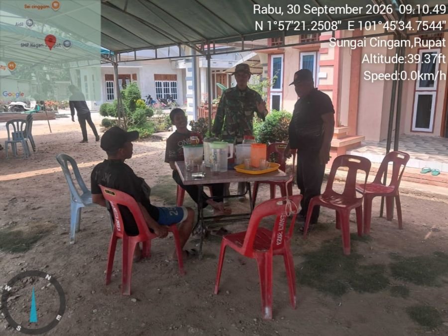 Perkuat Komsos dan Silaturahmi Bersama Warga Sungai Cingam