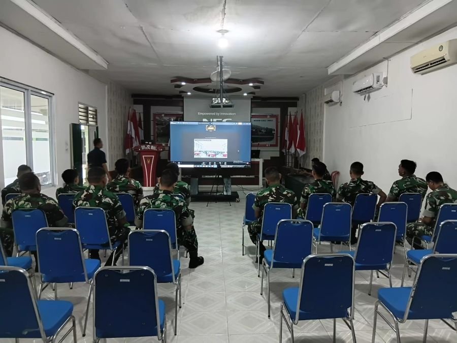 Perkuat kualitas informasi, prajurit kodim0302/Inhu ikuti Diklat jurnalistik