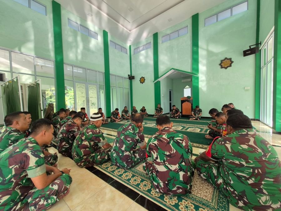 Perkuat Mental Juang Atlet, Kodim Batam Gelar Doa Bersama