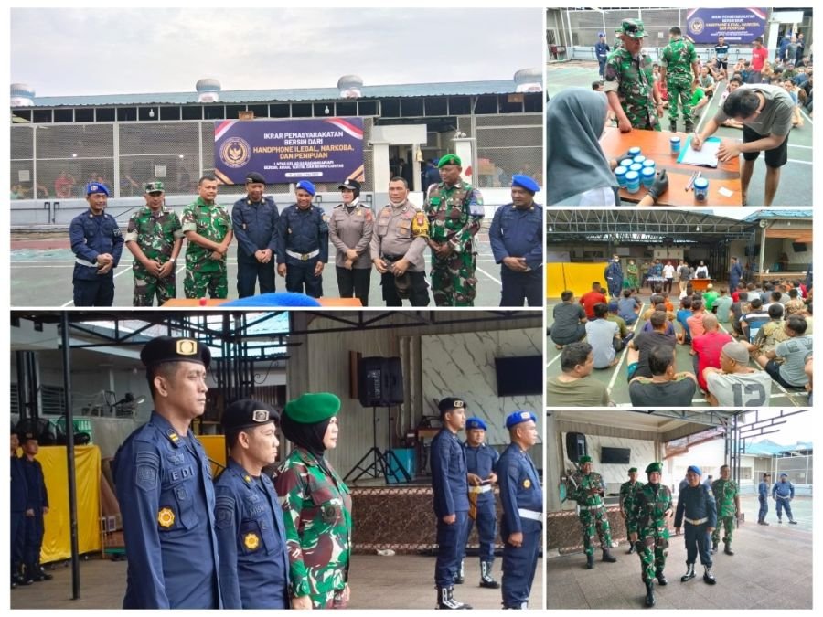 Perkuat Pengawasan, Lapas Kelas IIA Bagansiapiapi Gelar Ikrar Bersih dari Narkoba dan HP Ilegal