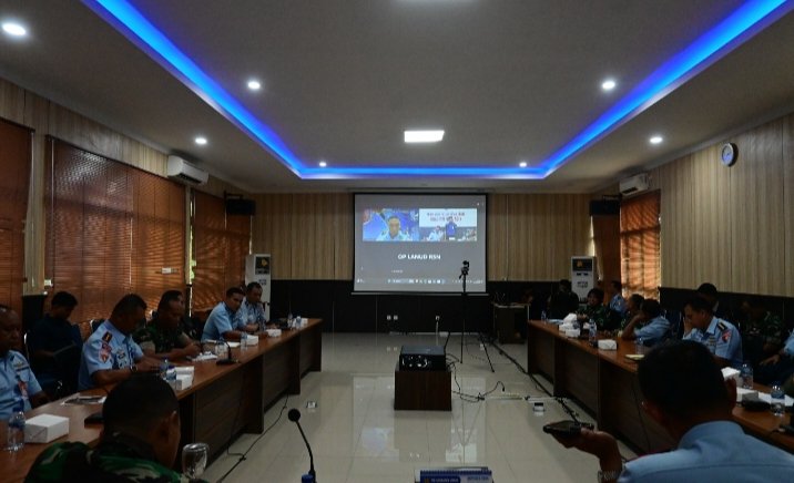 Perkuat Peran Kewilayahan, Danlanud RSN Pimpin Rakor Penunjukan Perwakilan Forkopimda di Riau