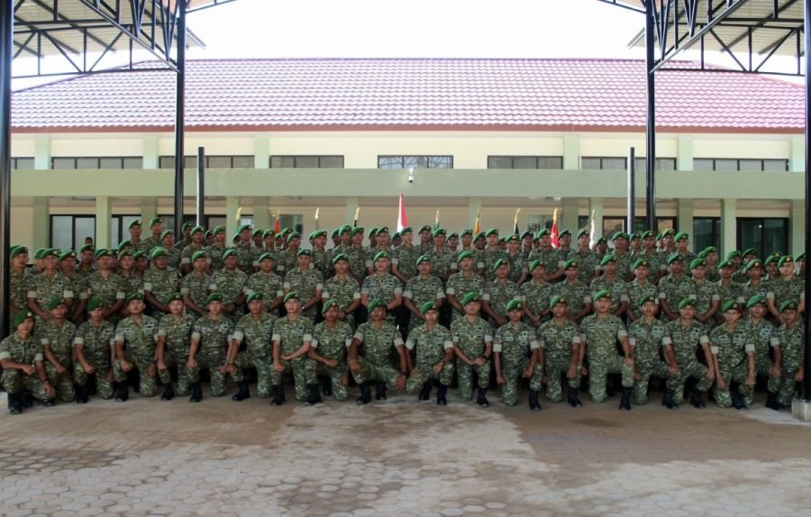 Perkuat Perbatasan RI - PNG, 39 Prajurit Yonif 849/BS Bergabung ke Satgas Pamtas