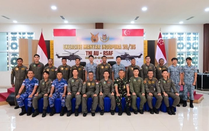 Perkuat Persahabatan, TNI AU - RSAF Gelar Latma Manyar Indopura di Pekanbaru