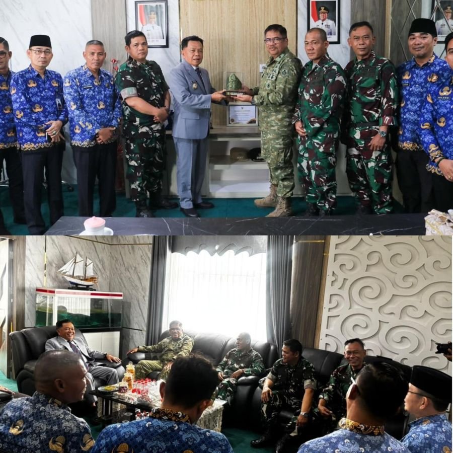 Perkuat Sinergi Cegah Karhutla, Tim Mabes TNI Sambangi Bupati Kepulauan Meranti