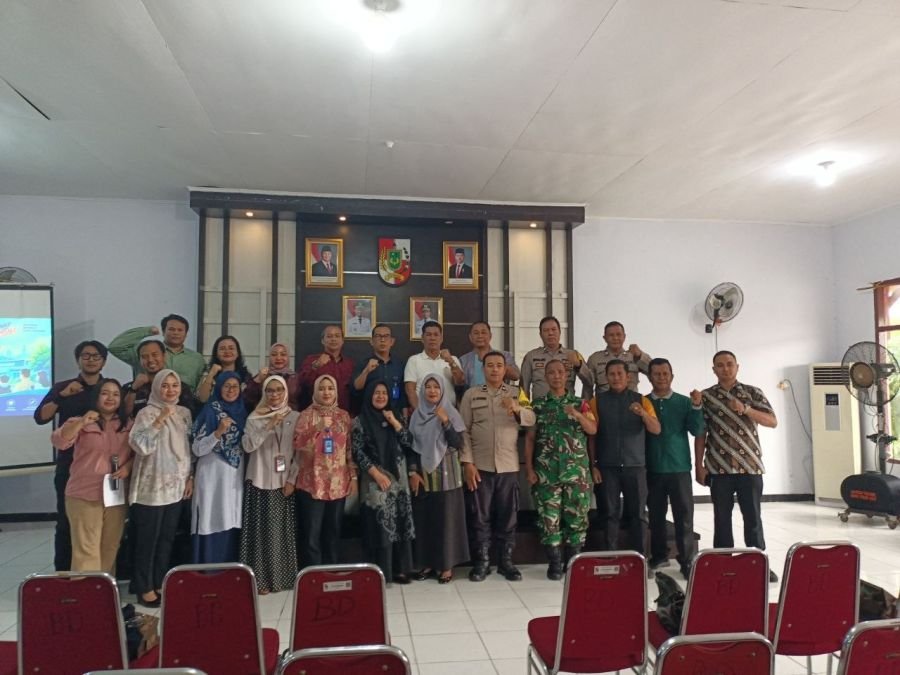 Perkuat Sinergi Cegah Narkoba, Babinsa Koramil 03/Senapelan Hadiri Rakor BNNP Riau