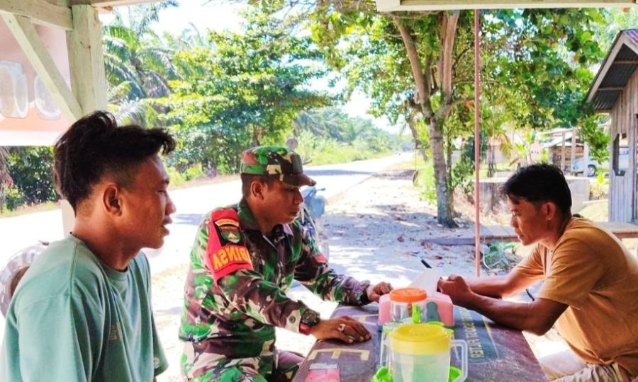 Perkuat Sinergi dengan Warga, Koptu Jantri Istani Melaksanakan Komsos