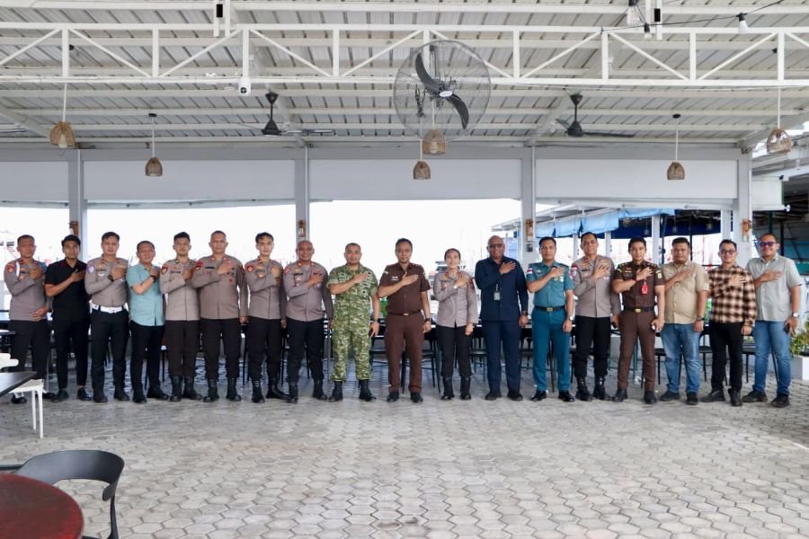 PERKUAT SINERGI FORKOPIMDA KARIMUN, DANDIM TEGASKAN KOMITMEN JAGA STABILITAS DAN KONDUSIFITAS WILAYA