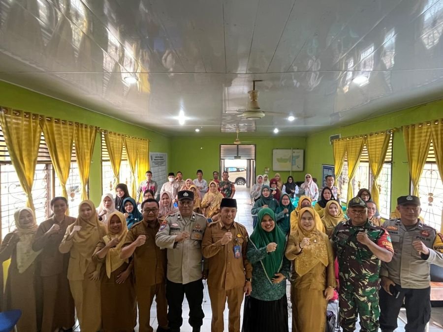 Babinsa Bukit Kapur Dorong Sinergi Lintas Sektor Perkuat Layanan Kesehatan