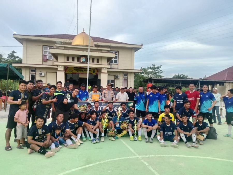 Perkuat Sinergitas, Tim Koramil 05/RM Raih Juara II di Turnamen Futsal Kapolsek Rimba Melintang  Cu