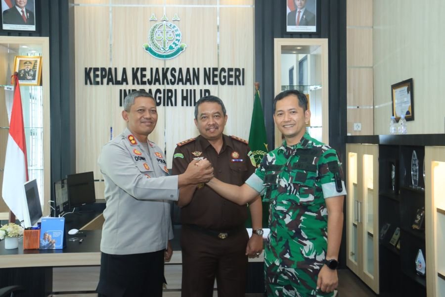 Perkuat Sinergitas TNI, Polri dan Kejaksaan Melalui Silaturahmi