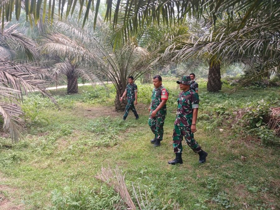 Personel Koramil 06/Cerenti Gencar Laksanakan Patroli di Seluruh Wilayah Binaan