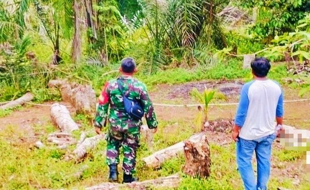 Personil TNI AD bersama MPA Tingkatkan Pencegahan Karhutla