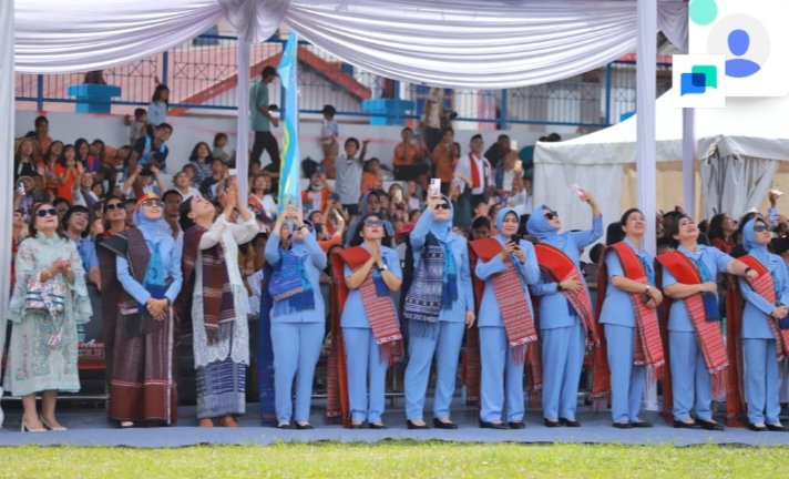 Pesawat Tempur F-16 dari Lanud Roesmin Nurjadin Gemparkan Tapanuli Utara