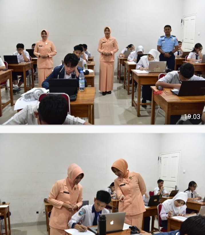 PPDB SMA Pradita Dirgantara Panda Lanud Roesmin Nurjadin Gelar Tes Akademik