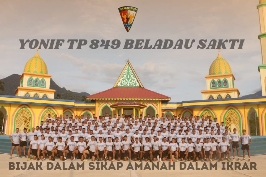 Prajurit Yonif TP 849/BS Sukses Tingkatkan Stabilitas dan Keamanan Pulau Lingga