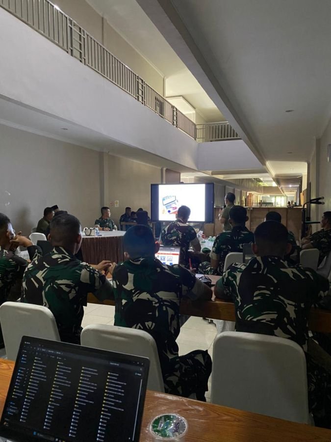 Prajurit Yonif TP 952/IB Ikuti Diklat Jurnalistik di Brigif TP 89 Perkuat Kepercayaan Publik