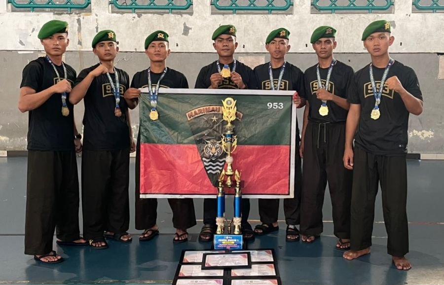 Prajurit Yonif TP 953 Borong Gelar Juara Riau Open Competition 3