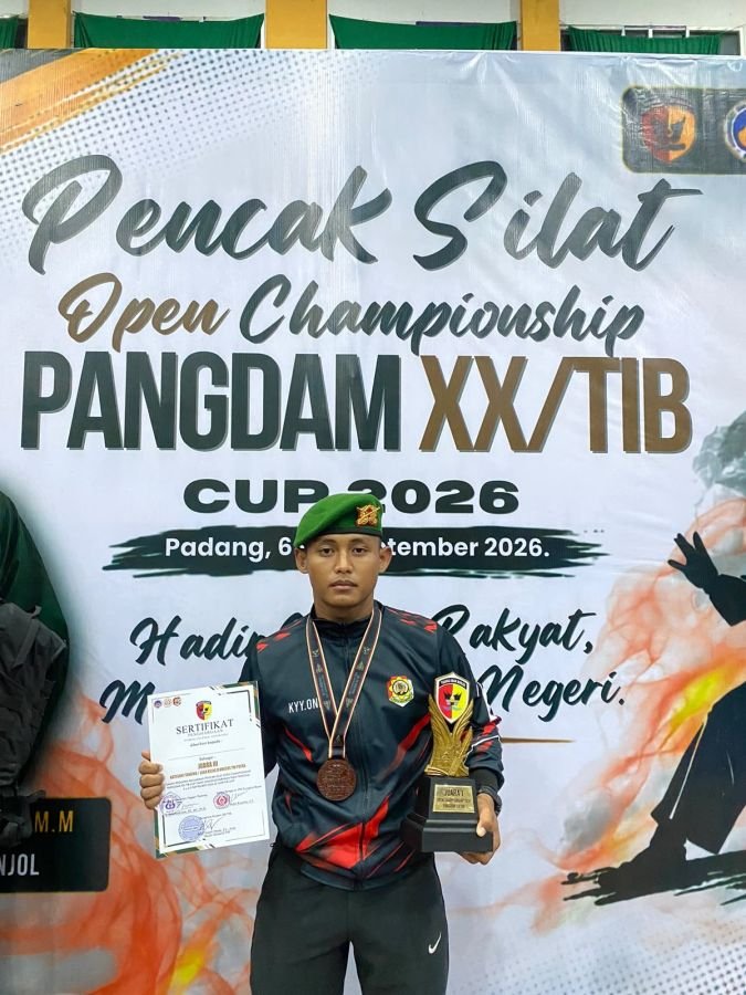 Prajurit Yonif TP/849 Ukir Prestasi Nasional dalam Kejuaraan Pencak Silat