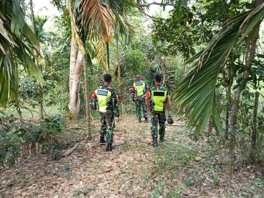 Praka Achmad Kamal Pimpin Patroli Karhutla di Kuantan Tengah
