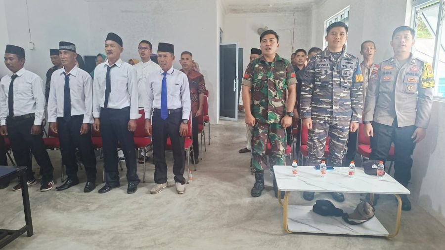 Praka I Wayan Hadiri Pembentukan Panitia LPM di Teluk Sekuni