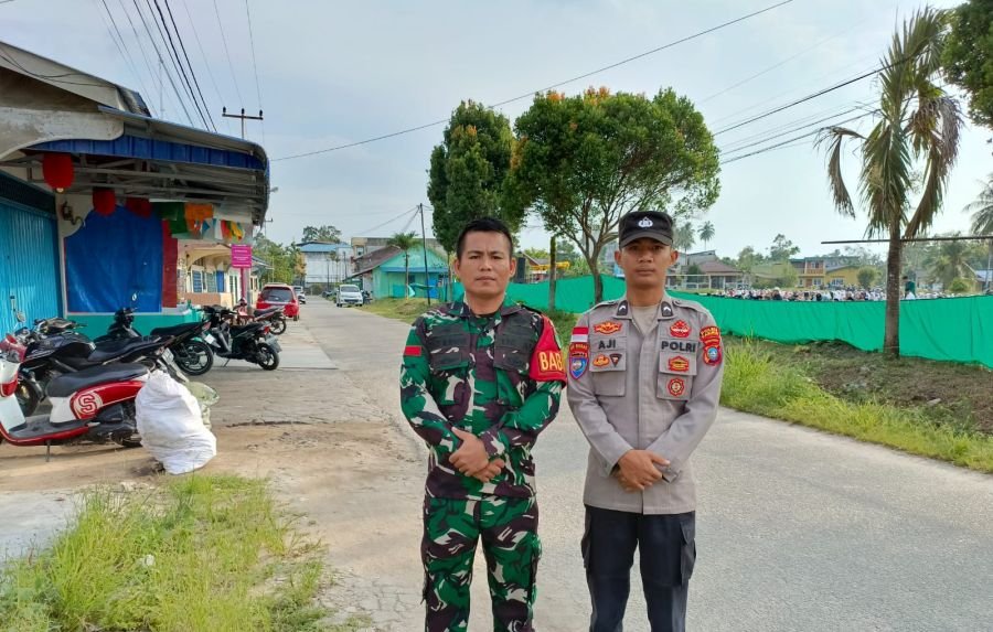Praka Turisman Kawal Ketat Sholat Idul Adha di Lapangan Gelora