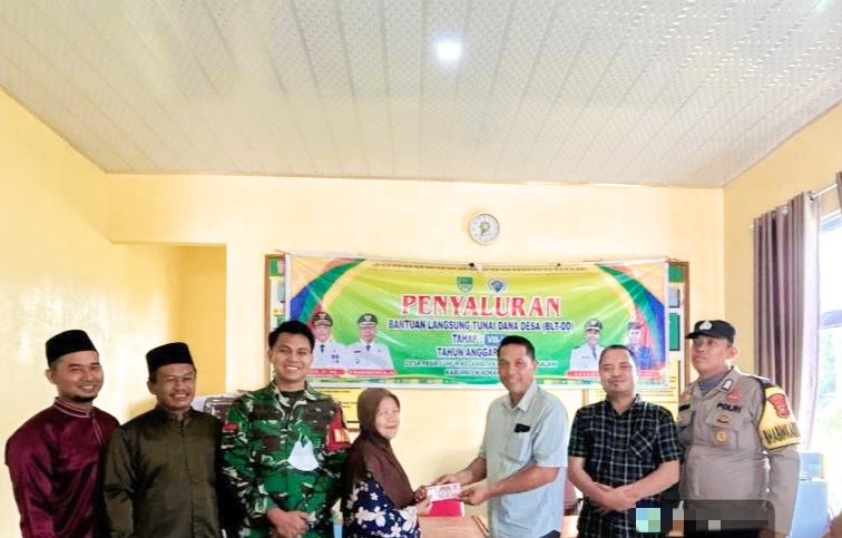 Pratu Abi Mayu: Kami berharap BLT-DD Ini dapat Bermanfaat bagi Warga