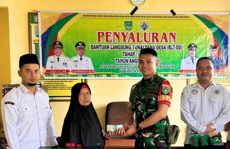Pratu Abi Mayu Pantau Penyaluran BLT-DD