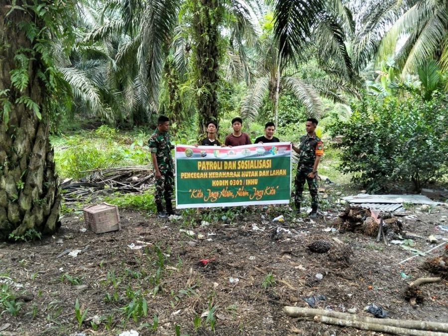 PRATU DANDY ZULFAHMI SOSIALISASIKAN PENCEGAHAN KARHUTLA KEPADA WARGA DESA TANJUNG MEDAN