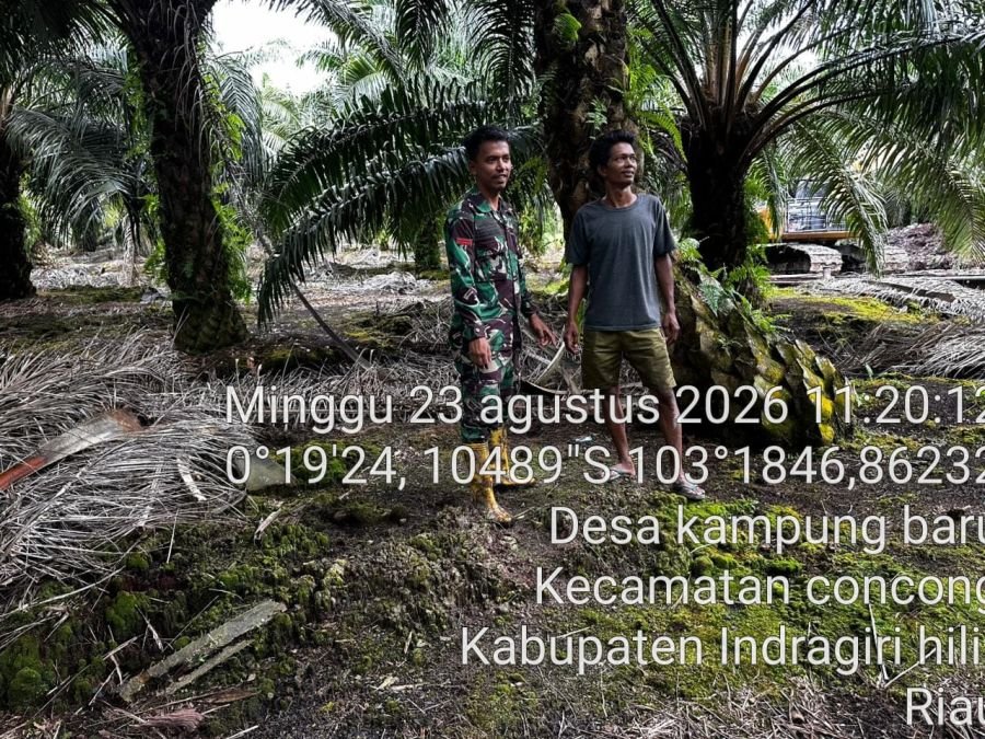 Pratu J. Sembiring: Patroli Tapal Batas Jaga Wilayah Koramil 04/Kuindra Tetap Aman