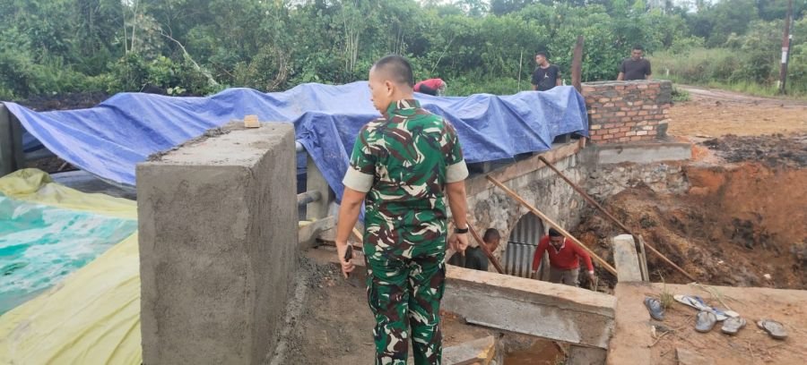 Program Unggulan Presiden RI, Kodim 0315/Tanjungpinang Percepat Pembangunan Jembatan