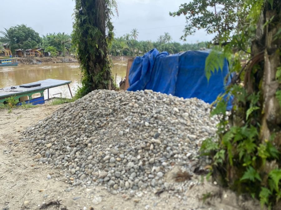 Progres Jembatan Garuda Air Hitam Tanjung Medan Memasuki Tahap Penyiapan Material