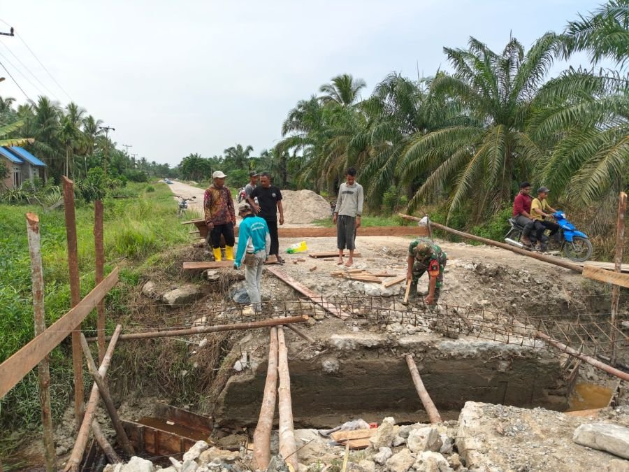 Progres Jembatan Garuda Meningkat, Pemasangan Slof Terus Berlanjut
