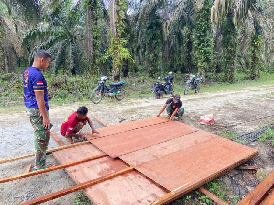 Progres Pembangunan Jembatan Gantung Garuda Tahap III di Kuansing Capai 29,90 Persen