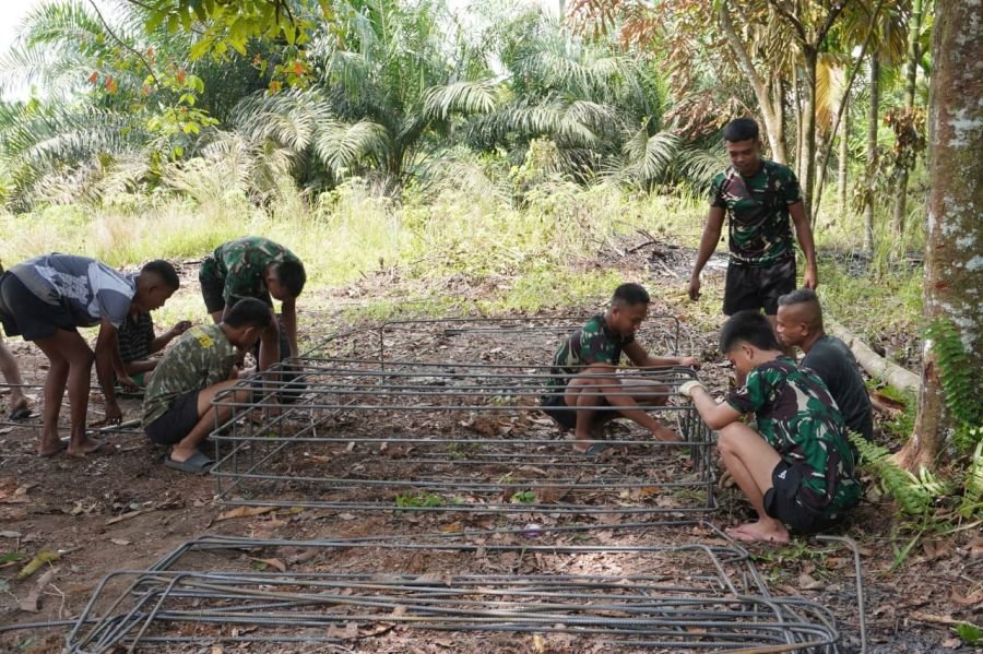 Progres Positif, Kodim 0301/Pekanbaru Genjot Tiga Jembatan Garuda